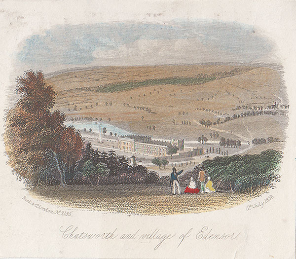 Chatsworth and the village of Edensor 