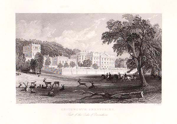 Chatsworth Derbyshire  Seat of the Duke of Devonshire