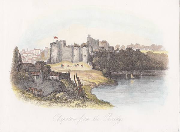 Chepstow from the Bridge