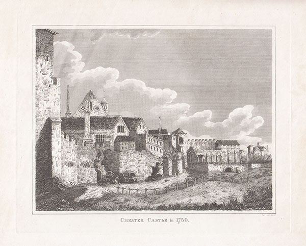 Chester Castle in 1760 