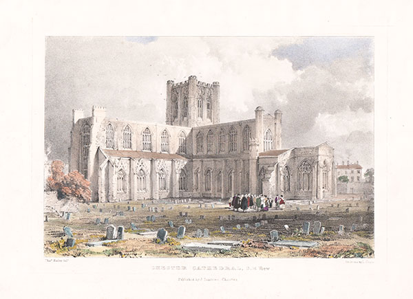 Chester Cathedral - South East View 