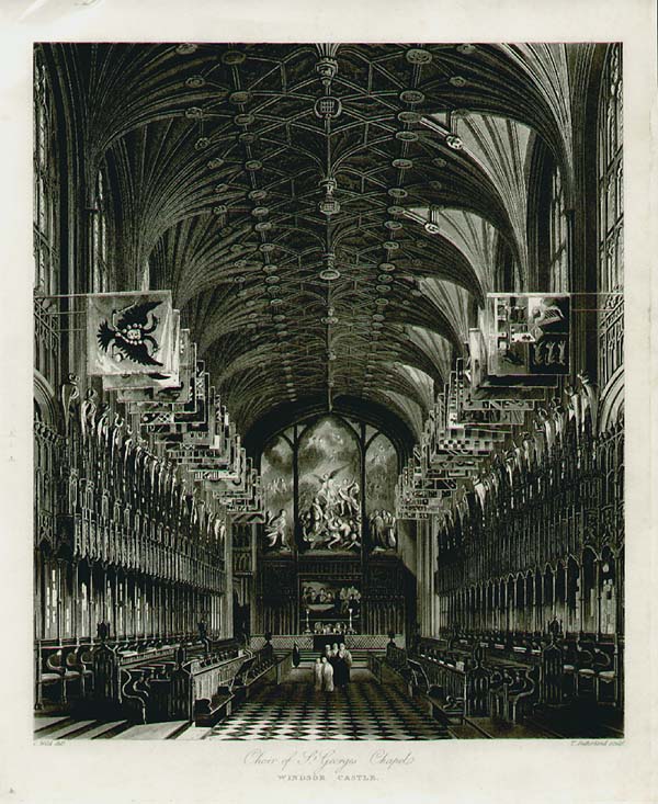 Windsor Castle: Choir of St George's Chapel
