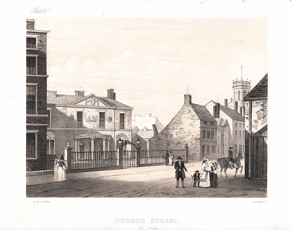 Church Street in 1798