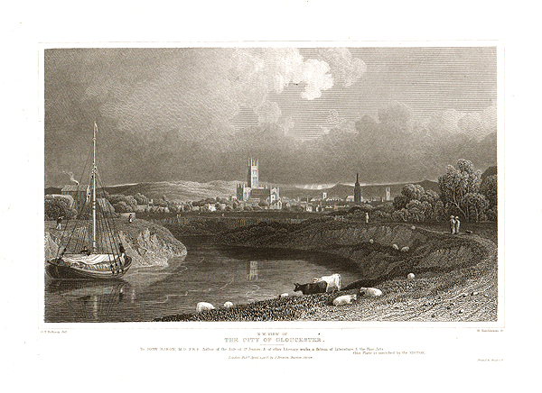 N W view of the City of Gloucester