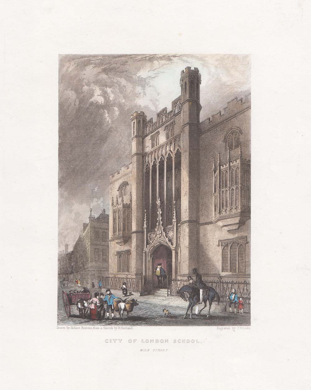 City of London School, Milk Street.