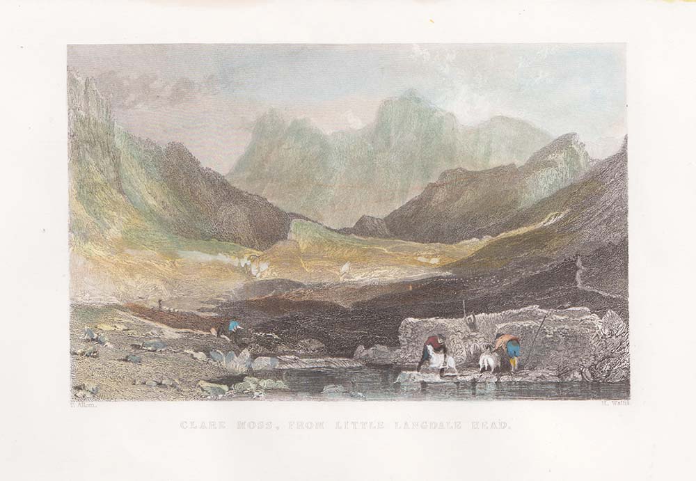 Clare Moss, from little Langdale head