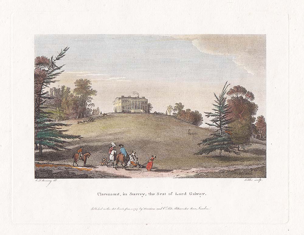 Claremont in Surrey the Seat of Lord Galway
