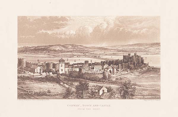 Conway - Town and Castle From the West