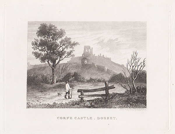 Corfe Castle Dorset 