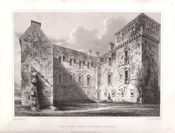 The Court Yard of Newark Castle