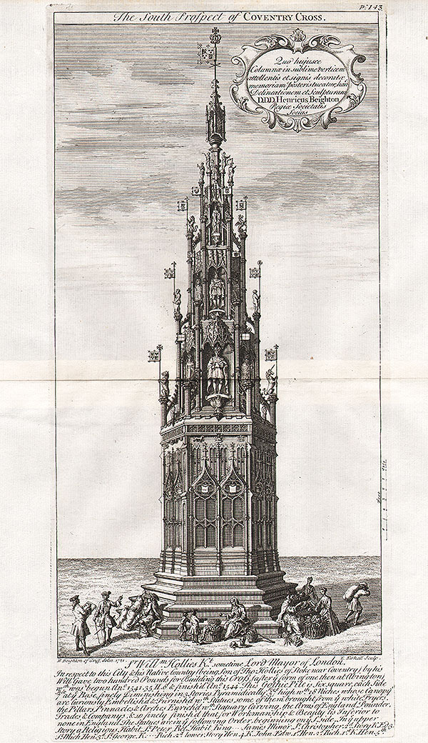 The South Prospect of Coventry Cross