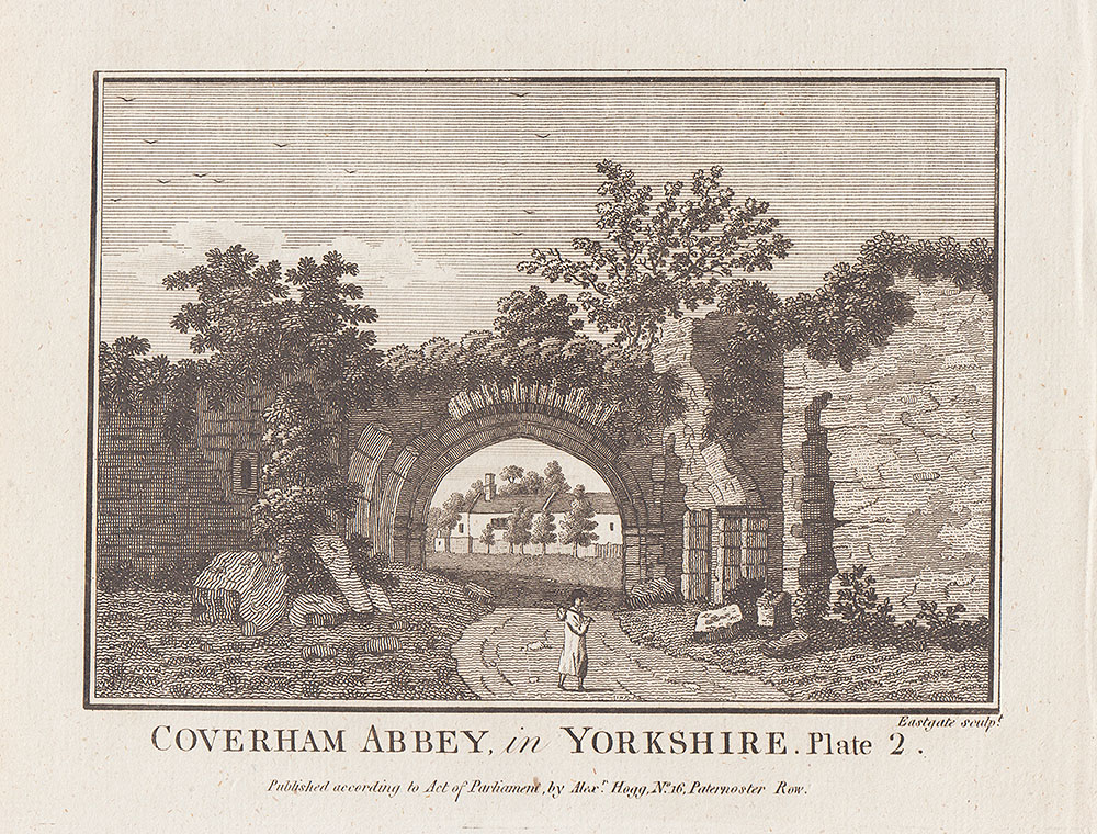 Coverham Abbey in Yorkshire Plate2    