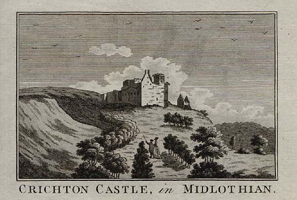 Crichton Castle in Midlothian