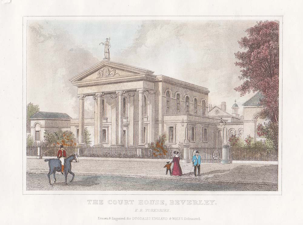 The Court House, Beverley.  E.R. Yorkshire.