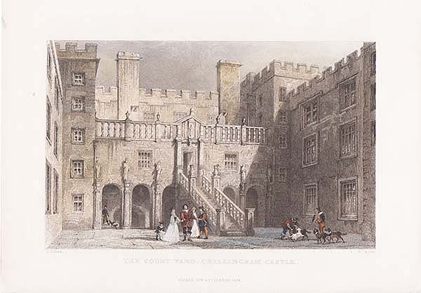 The Court Yard Chillingham Castle