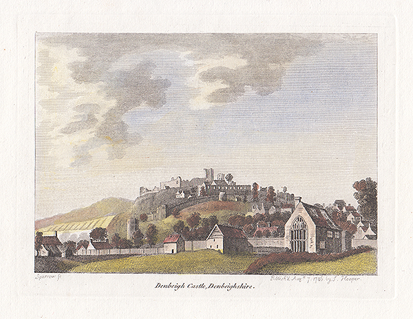 Denbeigh Castle Denbeighshire 