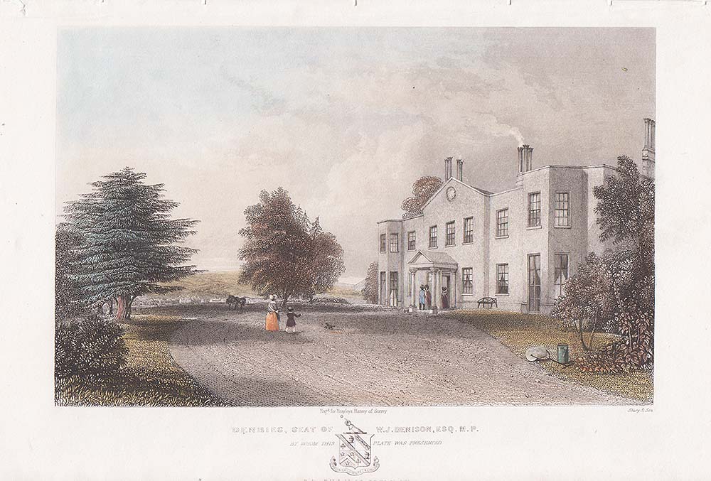 Denbies Seat of WJ Denison Esq M P 