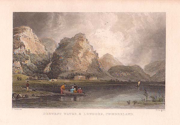 Derwent Water & Lowdore Cumberland