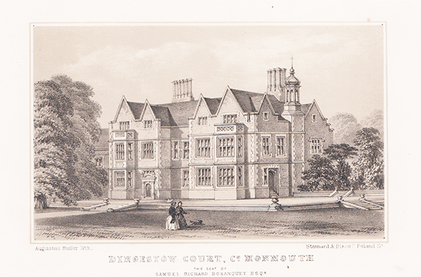 Dingestow Court Co Monmouth - The Seat of Samuel Richard Bosanquet Esq