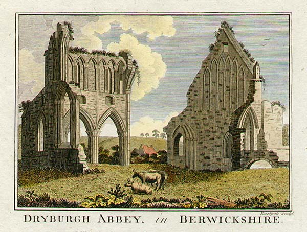 Dryburgh Abbey in Berwickshire