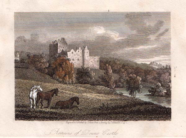 Remains of Doune Castle Dunblane