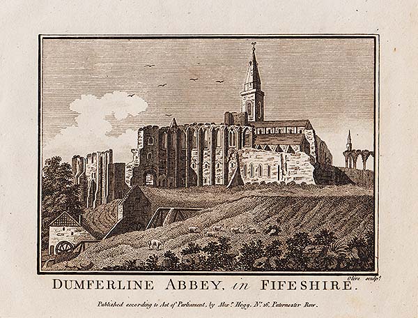 Dunferline Abbey in Fifeshire