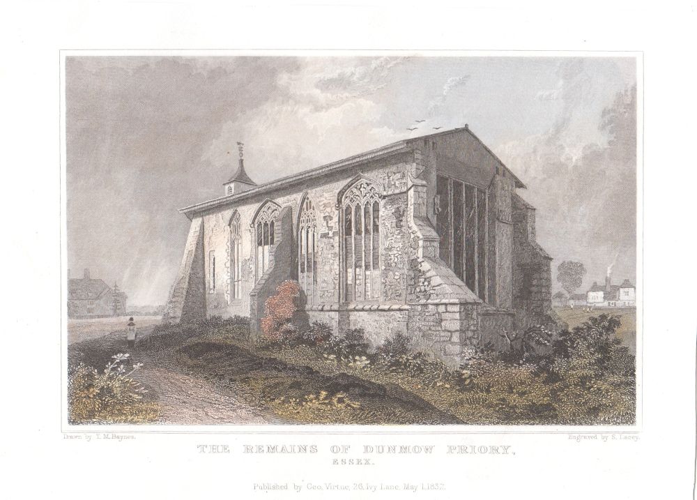 The Remains of Dunmow Priory, Essex.