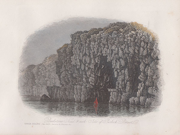 Durlstone Head & rock Isle of Purbeck Dorset 