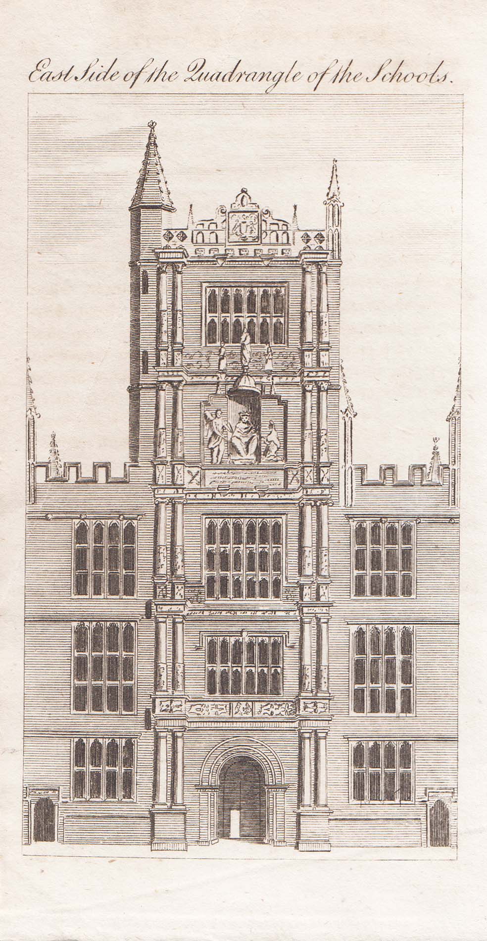 East Side of the Quadrangle of the Schools.