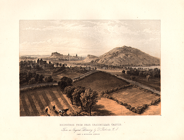 Edinburgh from near Craigmillar Castle