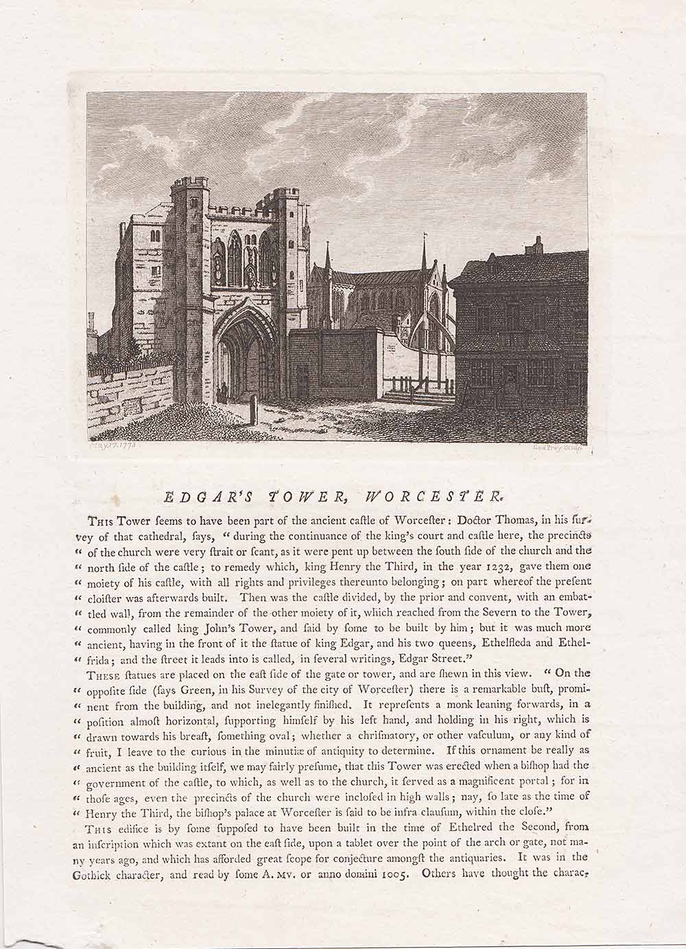 Edgar's Tower Worcester