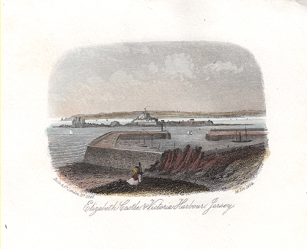 Elizabeth Castle & Victoria Harbour Jersey