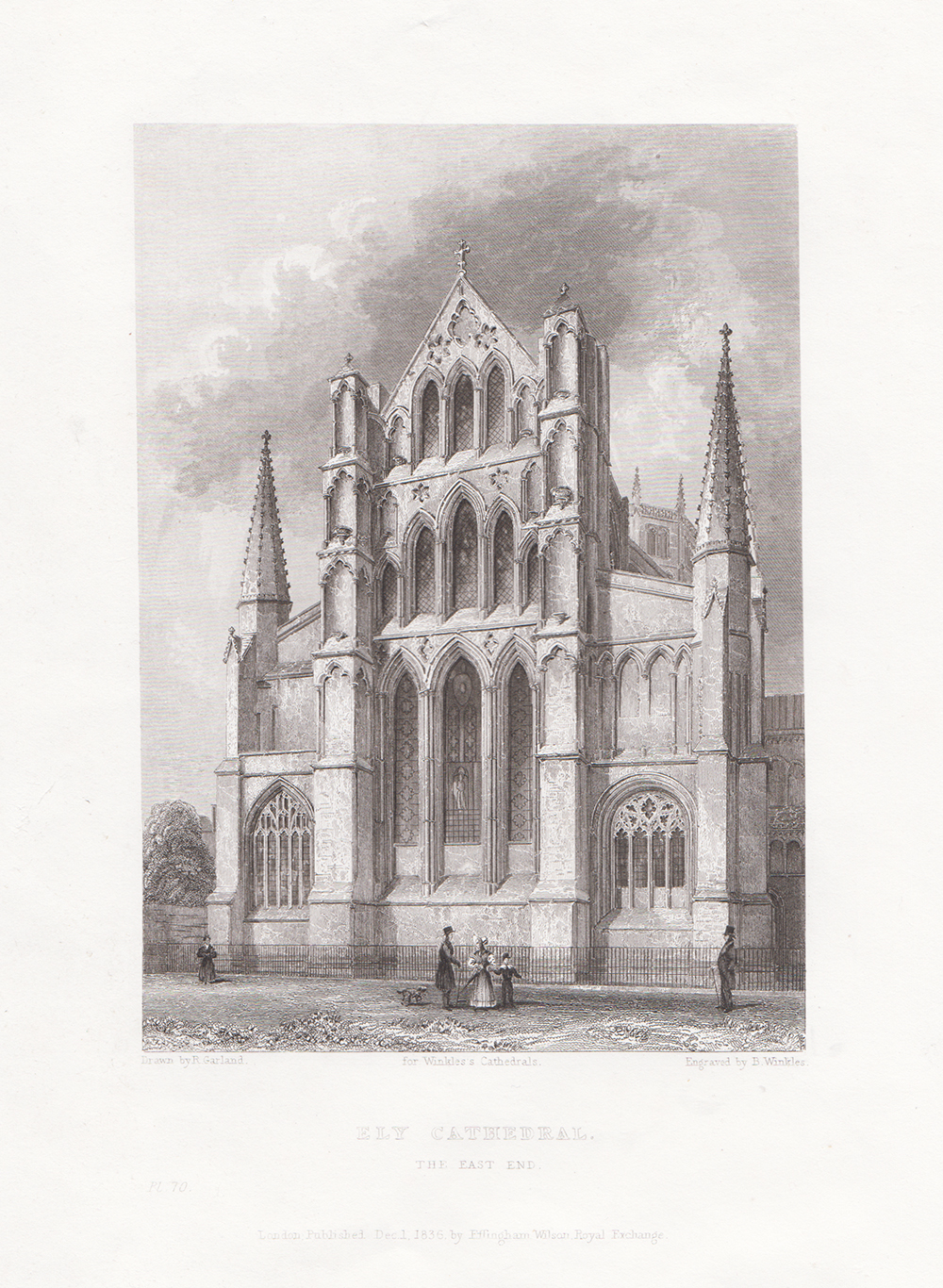 Ely Cathedral.  The East End.