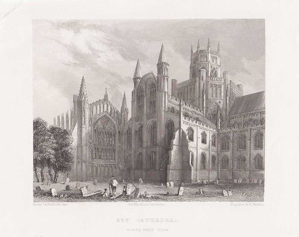 Ely Cathedral  North West View