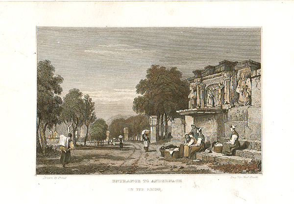 Entrance to Andernach on the Rhine