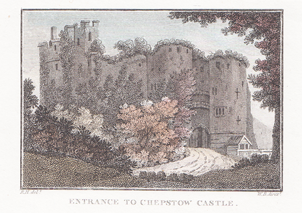 Entrance to Chepstow Castle