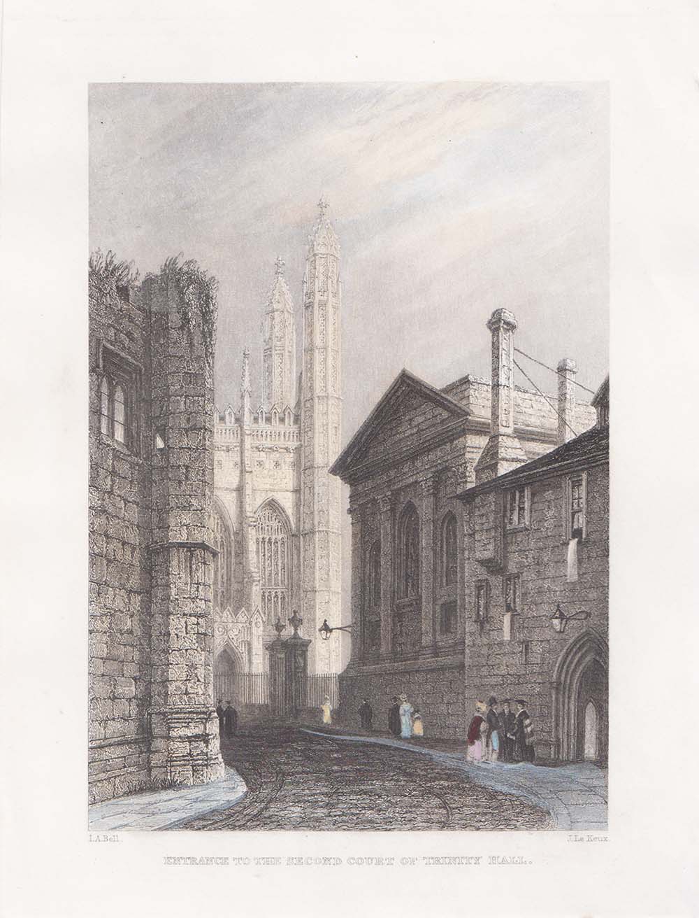 Entrance to the Second Court of Trinity Hall