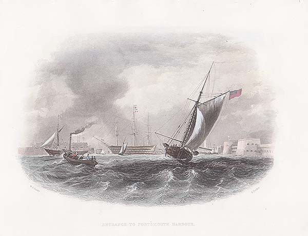 Entrance to Portsmouth Harbour : 