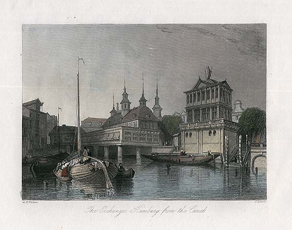 The Exchange Hamburg from the Canal