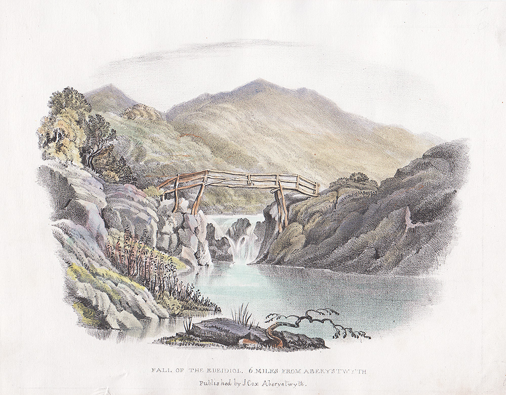 Fall of the Rheidol - 6 miles from Aberystwyth.