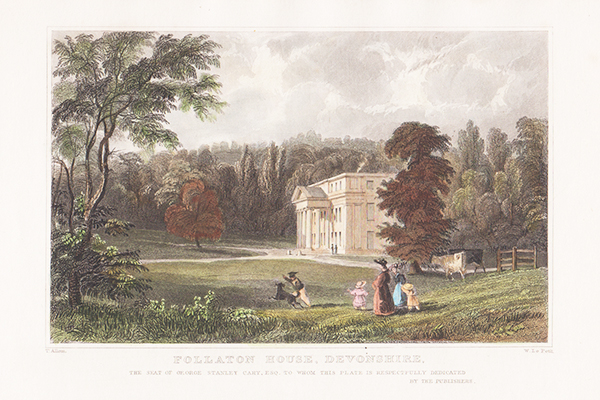 Follaton House Devonshire  The Seat of George Stanley Carey  Esq 