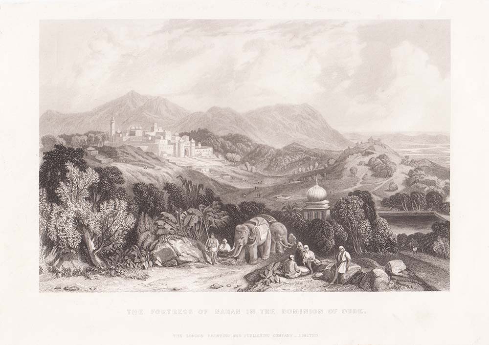 The Fortress of Nahan in the DDominion of Oude.