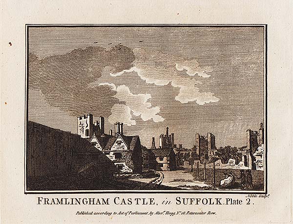 Framlingham Castle in Suffolk Plate 2