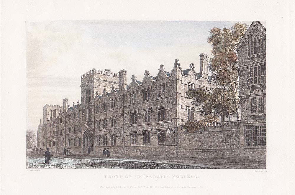 Front of University College.