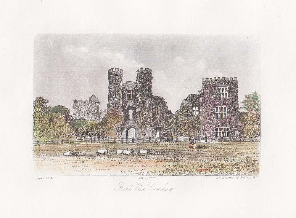 Front View Cowdray May 7, 1880.