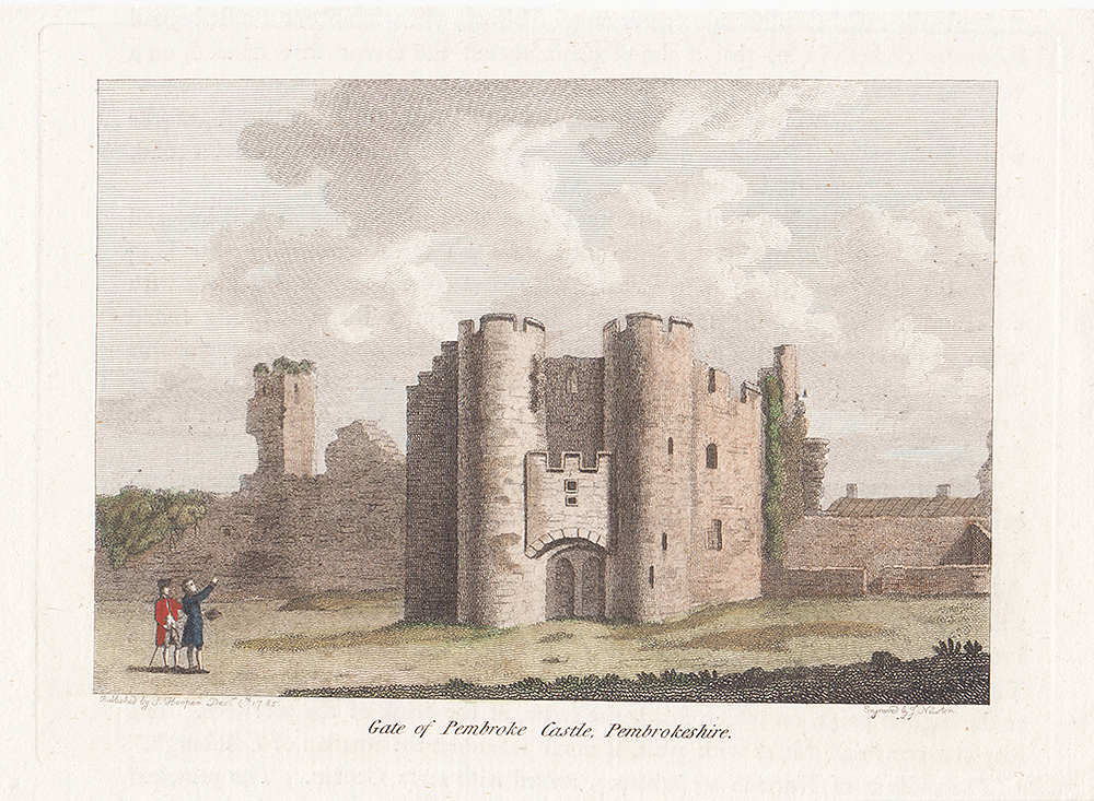 Gate of Pembroke Castle Pembrokeshire