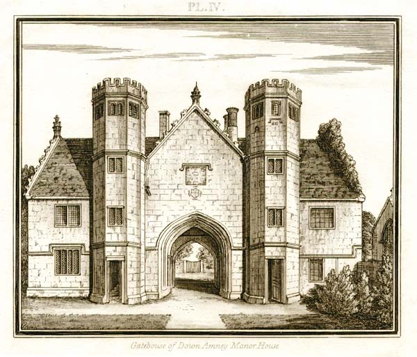 Gatehouse of Down Amney Manor House