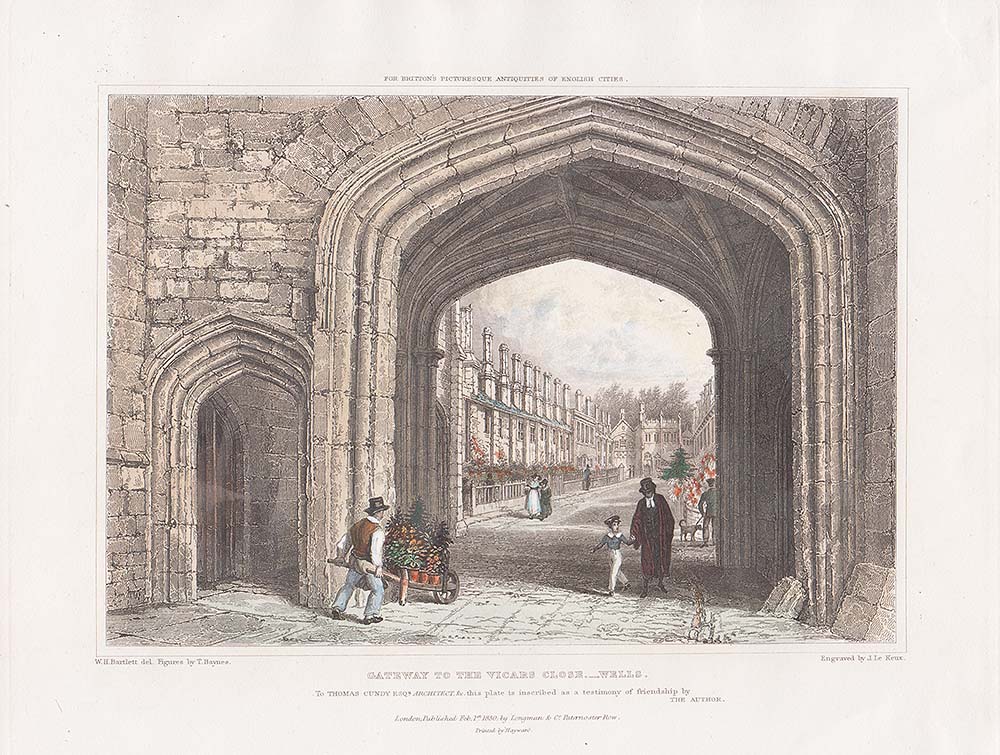 Gateway to the Vicars Close - Wells.