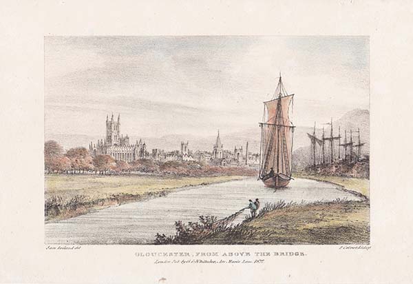 Gloucester from above the Bridge 