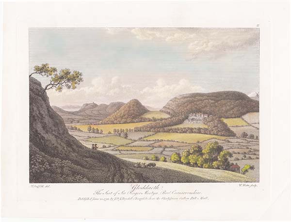 Gloddaeth - The Seat of Sir Roger Mostyn Bart Caernarvonshire 